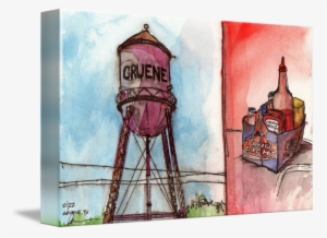 Banner Royalty Free Gruene Texas Tower Hill Country - Texas