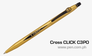 Cross Click C3po Pen - Cross Click Ballpoint