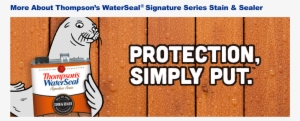More About Thompson's Waterseal® Signature Series
