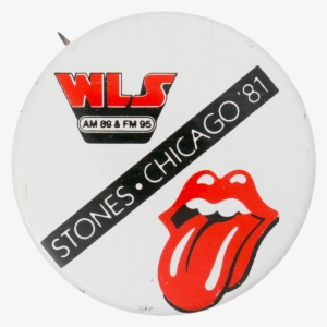 Rolling Stones Chicago - Band Logos Mouth With Tongue