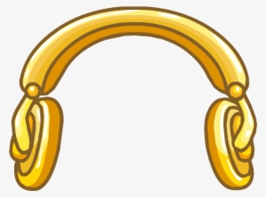 35, December 8, 2013 - Club Penguin Puffle Hats Gold Headphones