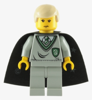 Lego Draco Malfoy Minifigure With Cloak - Lego Harry Potter: Draco Malfoy Minifigure With Cloak