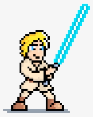 Luke Skywalker - Pixel Art Luke Skywalker