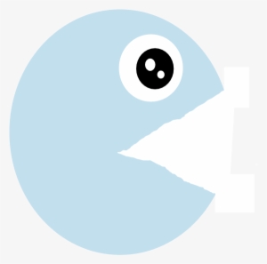 Original Png Clip Art File Pacman Blue Openmouth Svg