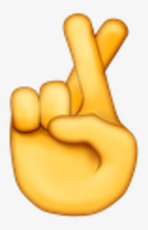 Crossed Arms Emoji Png - Fingers Crossed Emoji