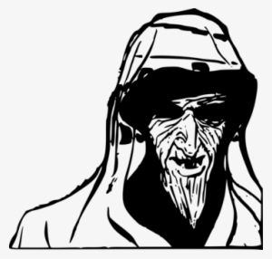 Drawing Computer Icons Man Cartoon - Scary Man Clip Art