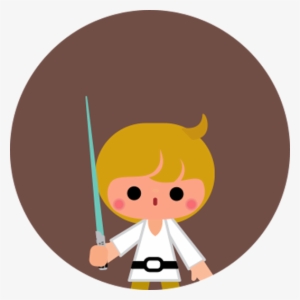 Luke Skywalker - Style A - Clipart Luke Skywalker