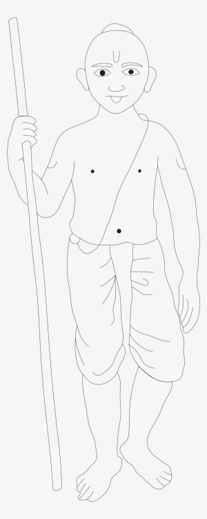 Thread Ceremony Clipart Png - Line Art