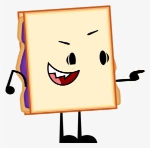 New Oc Peanut Butter And Jelly Sandwich By - Oc Bfdi Episode 1 Png Oc Bfdi Wiki Fandom Powered By
