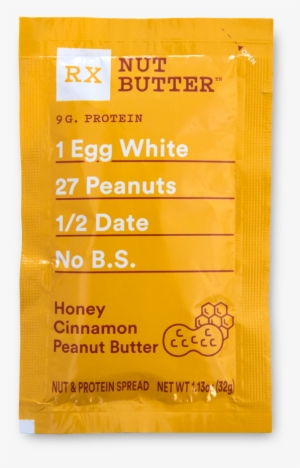 Rx Nut Butter Honey Cinnamon Peanut Butter - Rxbar - Protein Bar Coffee Chocolate - 12 Bars