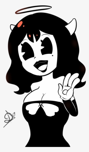 Png Free Stock Angel Bendy And The - Bendy And The Ink Machine Alice Angel