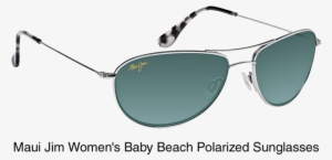 Maui Jim Women's Baby Beach Polarized Sunglasses - Maui Jim Baby Beach Gs245-17 Sunglasses