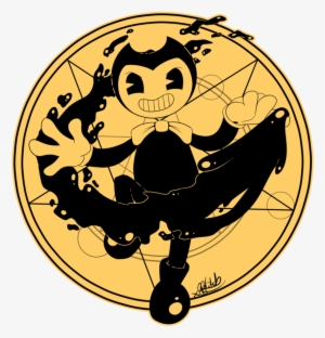 A Dream About An Ink Demon By Xgglitch-db7ij8h - Футболка Бенди