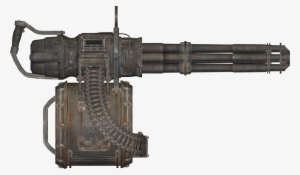 Cannon Png Image Transparent Background - Fallout Minigun
