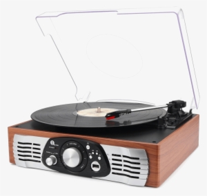 1byone Belt Driven 3-speed Turntable With Built In - 1byone Belt Drive 3 Speed Stereo Turntable