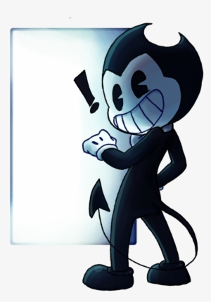 Jpg Black And White Library Bendy Is Coming By Donut - Library