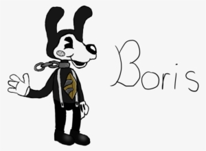 Clip Library Stock Bendy And The Ink Machine Boris - Drawing