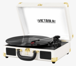 Victrola Bluetooth Portable Suitcase Record Player - Victrola Vintage 3 Speed Bluetooth Suitcase Turntable