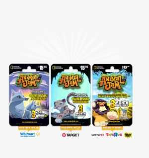 Animal Jam Gift Card - Animal Jam 12 Month Membership Gift Card