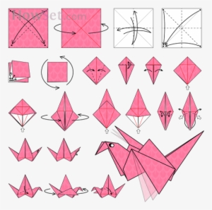 Flappy Bird Origami How To Make A Bird Origami Flapping - Make Origami Flapping Bird