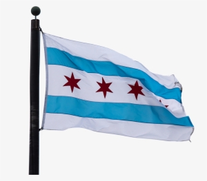 Custom Flag - Chicago Flag Png
