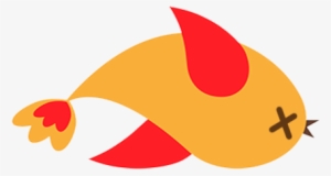 Dead Player - Cartoon Dead Fish Transparent