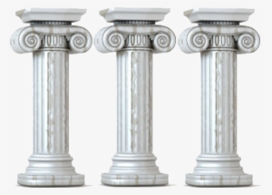 White Pillar Png - Column