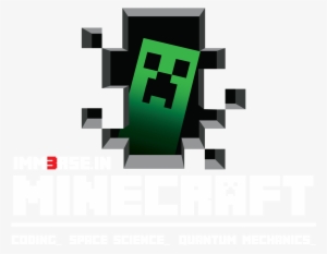 Summer Of Minecraft Tshirt Design3 - Minecraft Creeper Inside Sticker