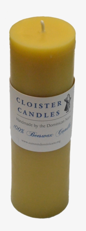 Column Beeswax Pillar Candle - Candle