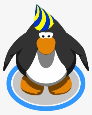 New Hat - Red Penguin Club Penguin