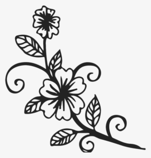 Flower & Leaf Stamps Stamptopia Svg Freeuse - Floral Stamp Clip Art