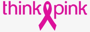 Think Pink Breast Cancer Awareness Logo - Think Pink Race For The Cure 2018
