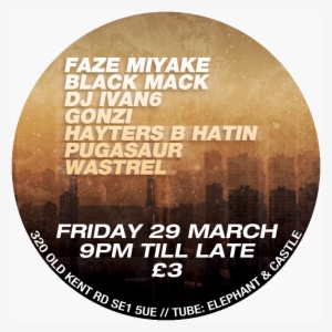 If You Are Not Doing Nothing On A Friday Night, Besides - Label