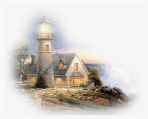 Lighthouse - Thomas Kinkade