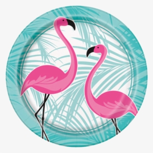 Flamingo Fun Party Plates - Flamingo Party Plates