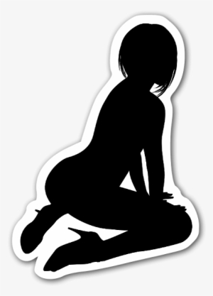 Sexy Girl Sticker - Pharmquests Purple Kiss Food Supplement 10 Capsules