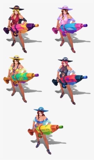 Pool Party Caitlyn - Pool Party Taric Chromas