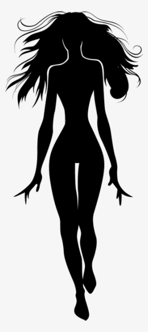 Sexy Mannequin Wall Sticker - Siluetas De Salón De Belleza