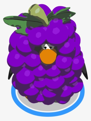 Grape Bunch Costume Ingame - Club Penguin Grape Costume