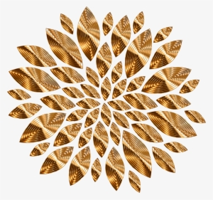 This Free Icons Png Design Of Gold Flower Petals Variation