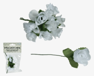 Streublumen - Rosen - Weiß - 18 Stück