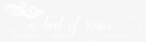 A Bed Of Roses - Tiff Logo White