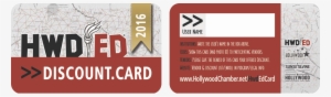 If You Were Interested In Participating, The Only Cost - Discount Card