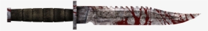 Bloody Saw Blade Png - Combat Knife With Blood