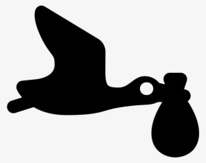 Png File - Cigueña Icono