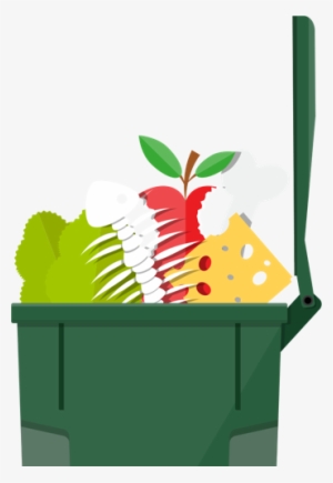 Ireland's Food Waste - Food Waste Vector Png