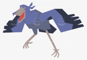 Shoebill Stork - Illustration