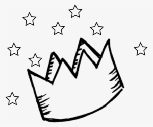 Transparent Crown Doodle - Doodle Crown Png