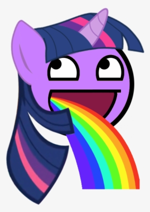 Awesome Face, Puking Rainbows, Rainbow, Safe, Twilight - Awesome Face Twilight Sparkle