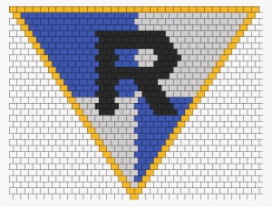 Harry Potter Ravenclaw Crest Kandana Bead Pattern - Alton Towers